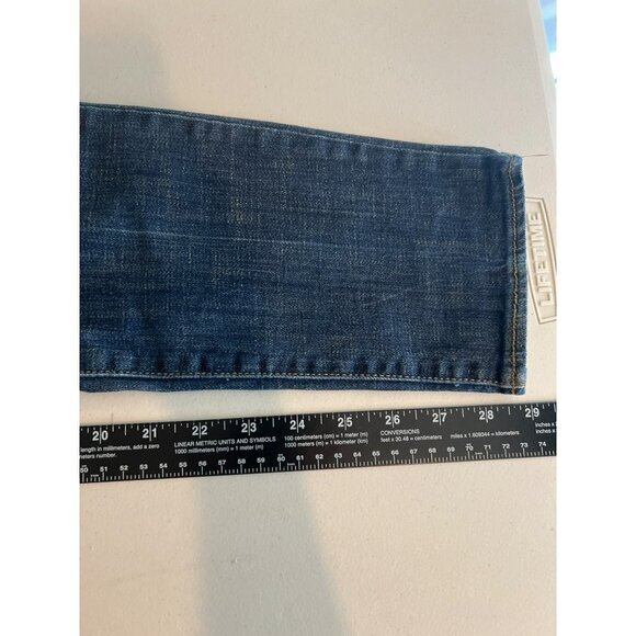 Rock & Republic Sz 4 Emo Style Skinny Jeans Medium Dark Wash EUC - Picture 6 of 9